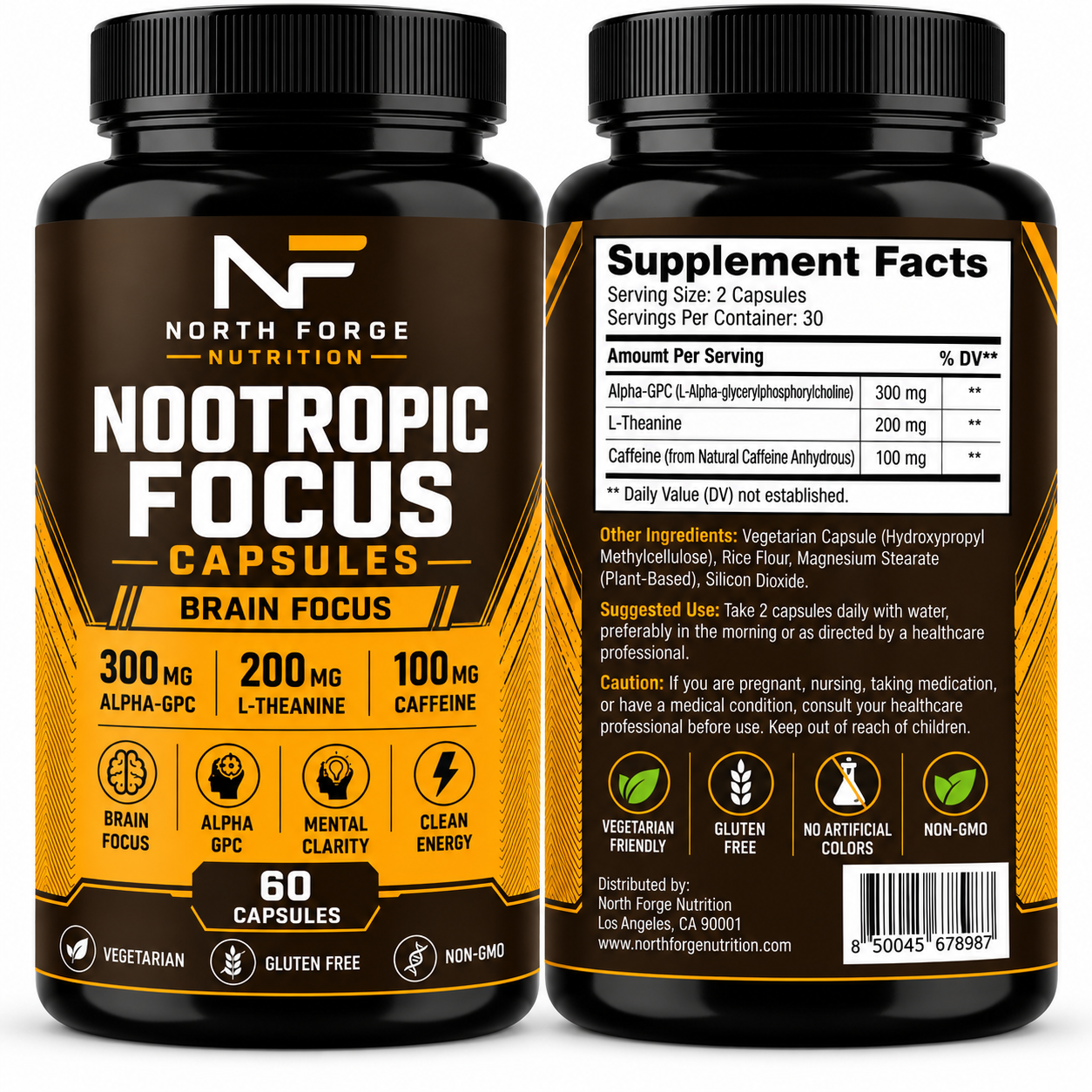 Nootropic Focus Capsules